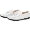 Δερμάτινα Aνδρικά Loafers σε Άσπρο Χρώμα