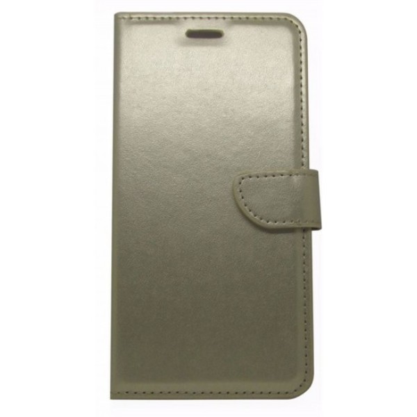Θήκη Book Wallet Με Μαγνητικό Κούμπωμα Χρυσό (Honor 9X Lite)