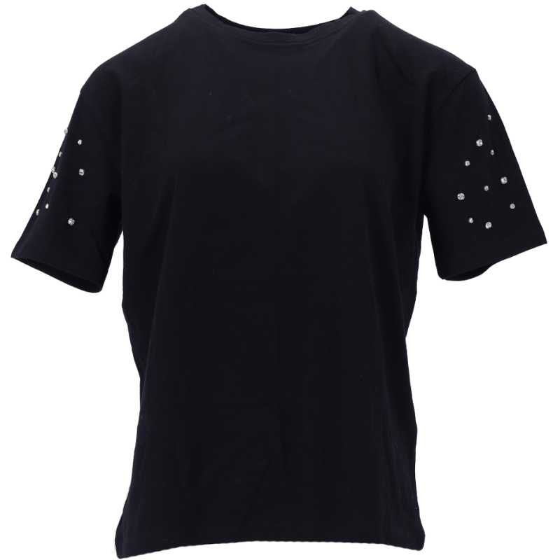 Asprin Fashion Γυναικείο T-shirt με Στρας