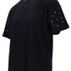 Asprin Fashion Γυναικείο T-shirt με Στρας