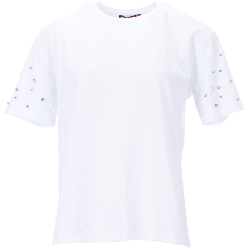Asprin Fashion Γυναικείο T-shirt με Στρας