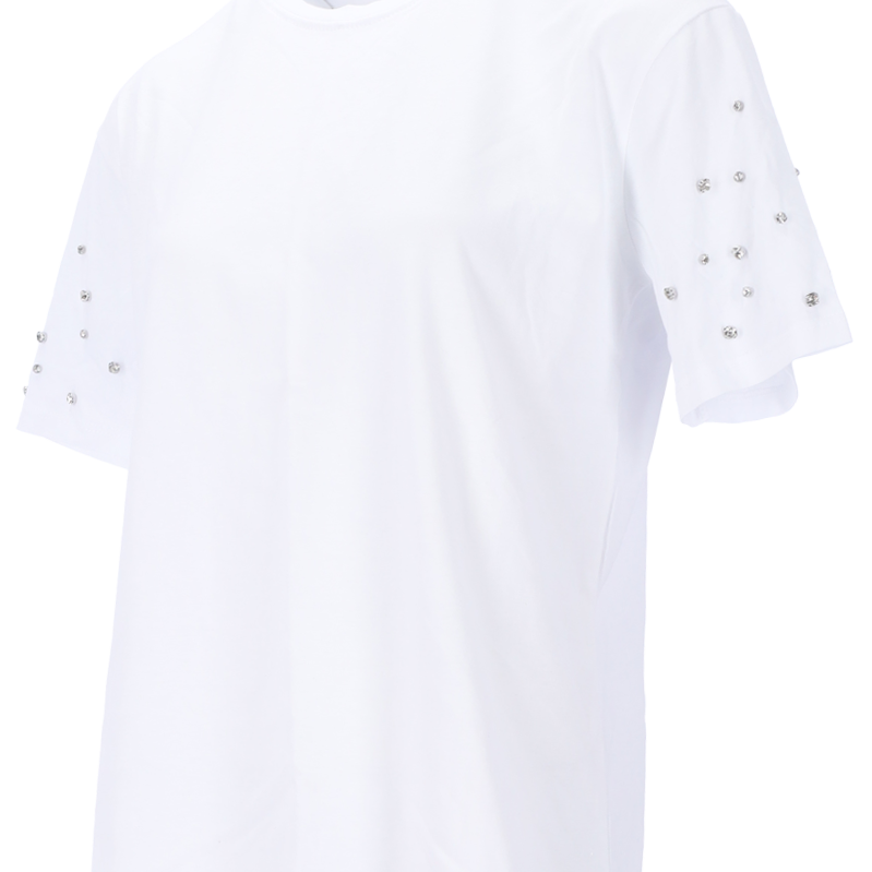 Asprin Fashion Γυναικείο T-shirt με Στρας