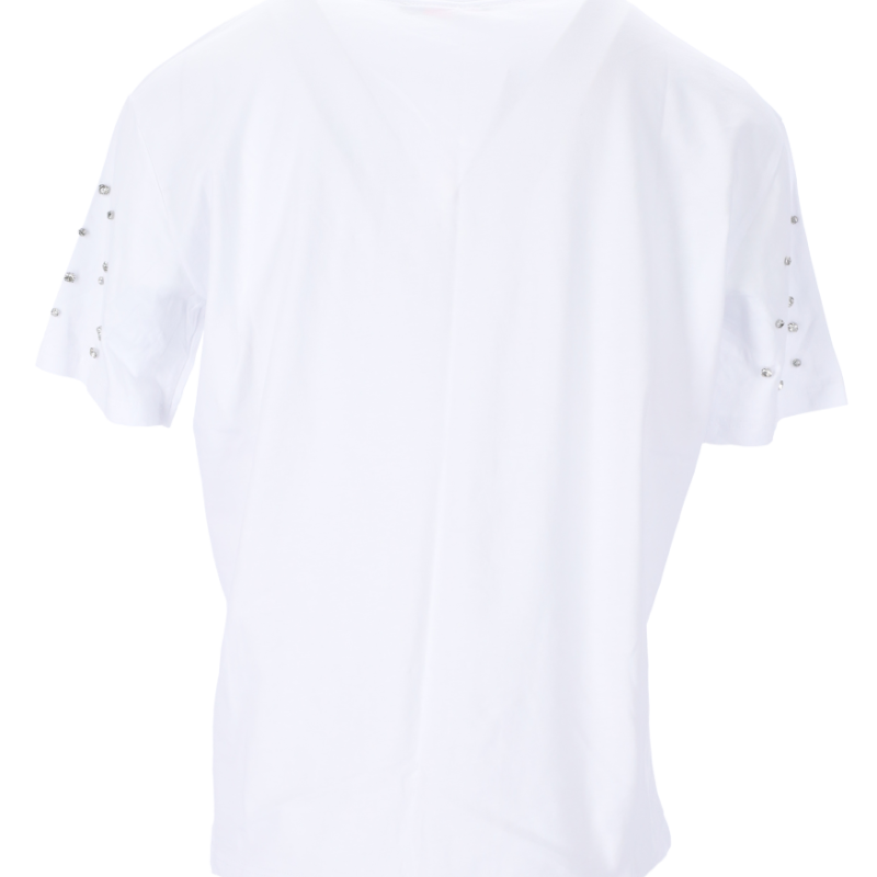 Asprin Fashion Γυναικείο T-shirt με Στρας