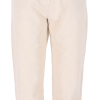 Asprin Fashion Γυναικείο Λινό Παντελόνι σε Μπεζ Χρώμα