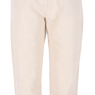 Asprin Fashion Γυναικείο Λινό Παντελόνι σε Μπεζ Χρώμα
