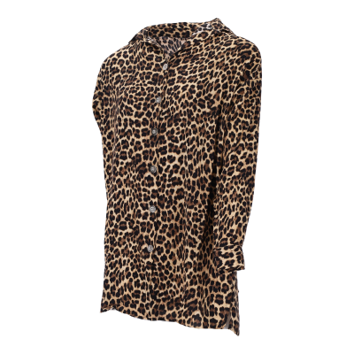 Destra Γυναικείο Μακρυμάνικο Πουκάμισο - Animal Print