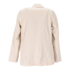 Asprin Fashion Γυναικείο Σακάκι σε Μπεζ Χρώμα