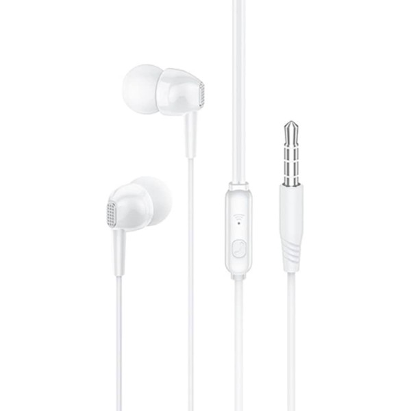 Earldom ET-E42 In-Ear Handsfree Με Βύσμα 3.5mm Άσπρο Αξεσουάρ Κινητών/Tablet