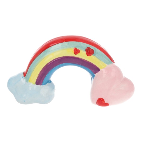 Κουμπαράς Κεραμικός Ουράνιο Τόξο Αξεσουάρ & Παιχνίδια