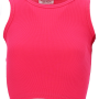 Viessa 3713 Γυναικείο Crop Top Αμάνικο Καλοκαιρινό