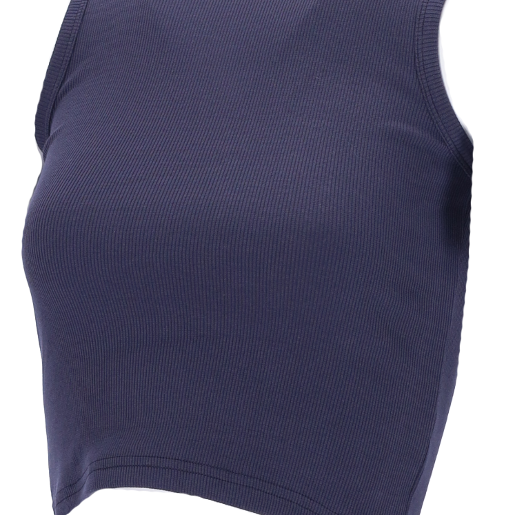 Viessa 3713 Γυναικείο Crop Top Αμάνικο Καλοκαιρινό