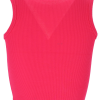 Viessa 3713 Γυναικείο Crop Top Αμάνικο Καλοκαιρινό