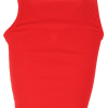 Viessa 3713 Γυναικείο Crop Top Αμάνικο Καλοκαιρινό