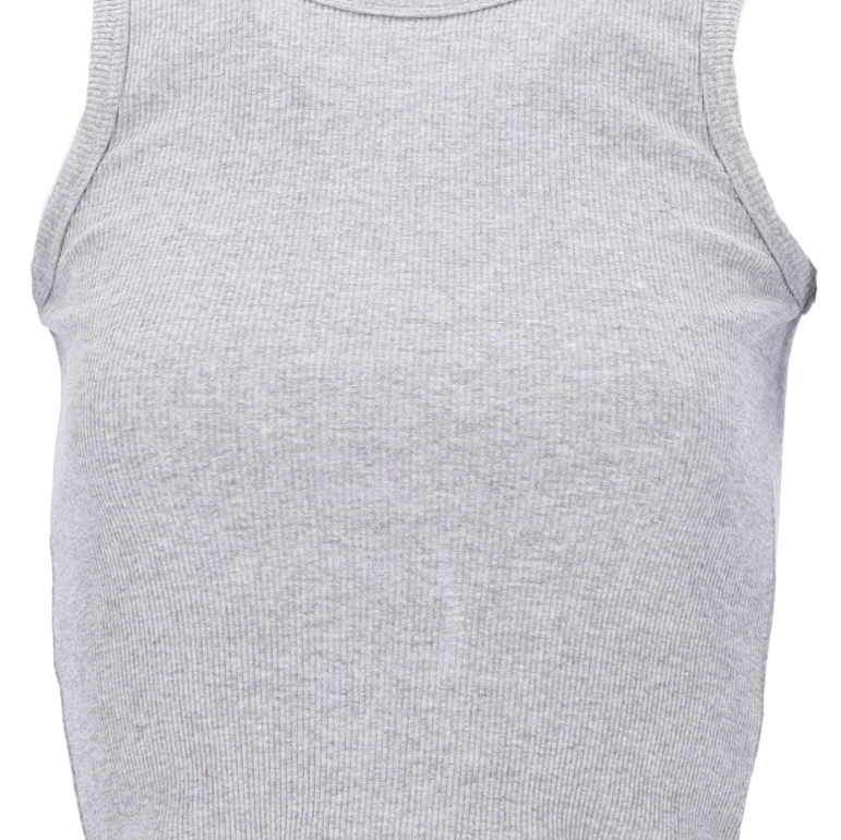 Viessa 3713 Γυναικείο Crop Top Αμάνικο Καλοκαιρινό