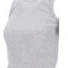 Viessa 3713 Γυναικείο Crop Top Αμάνικο Καλοκαιρινό