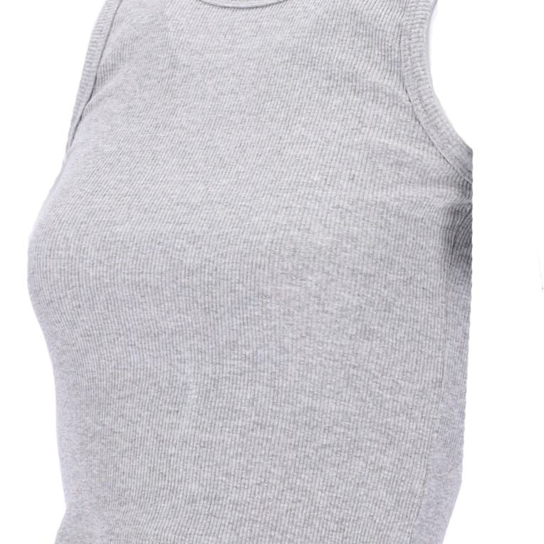 Viessa 3713 Γυναικείο Crop Top Αμάνικο Καλοκαιρινό