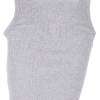 Viessa 3713 Γυναικείο Crop Top Αμάνικο Καλοκαιρινό