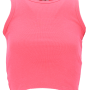 Viessa 3712 Γυναικείο Crop Top Αμάνικο Καλοκαιρινό