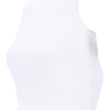 Viessa 3712 Γυναικείο Crop Top Αμάνικο Καλοκαιρινό