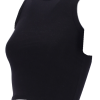 Viessa 3712 Γυναικείο Crop Top Αμάνικο Καλοκαιρινό