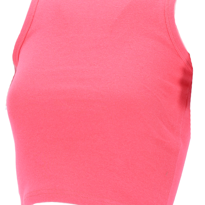Viessa 3712 Γυναικείο Crop Top Αμάνικο Καλοκαιρινό