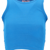 Viessa 3712 Γυναικείο Crop Top Αμάνικο Καλοκαιρινό