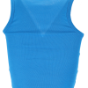 Viessa 3712 Γυναικείο Crop Top Αμάνικο Καλοκαιρινό
