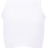Viessa 3712 Γυναικείο Crop Top Αμάνικο Καλοκαιρινό