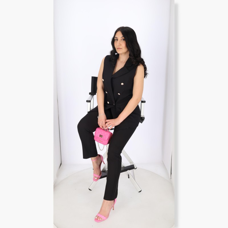 Womanay Fashion Σετ Κουστούμι Αμάνικο