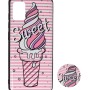 Back Cover Θήκη Με Σχέδιο Παγωτό Και Pop Socket (Samsung Galaxy A31)