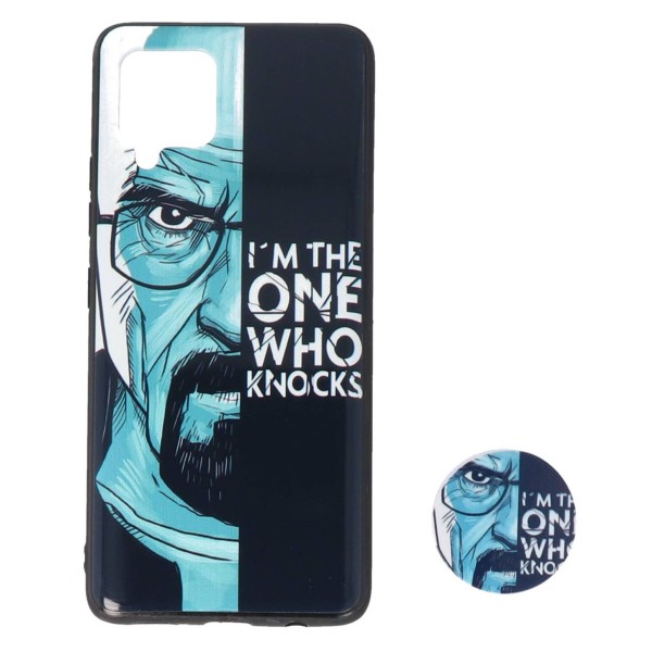 Back Cover Θήκη Με Σχέδιο I'm The One Who Knocks Και Pop Socket (Samsung Galaxy A42)