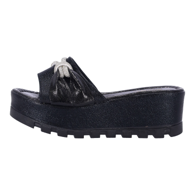 IMAJ Γυναικείες Παντόφλες Flatforms με Γκλίτερ IMAJ Γυναικείες Παντόφλες Flatforms με Γκλίτερ