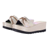 IMAJ Γυναικείες Παντόφλες Flatforms με Γκλίτερ