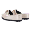 IMAJ Γυναικείες Παντόφλες Flatforms με Γκλίτερ