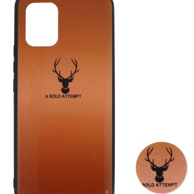 Back Cover Θήκη Με Σχέδιο Ελάφι Και Pop Socket (Xiaomi Mi 10 Lite)