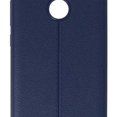 Auto Focus Back Cover Θήκη Σιλικόνης Σκούρο Μπλε (Xiaomi Redmi Note 5A Prime)