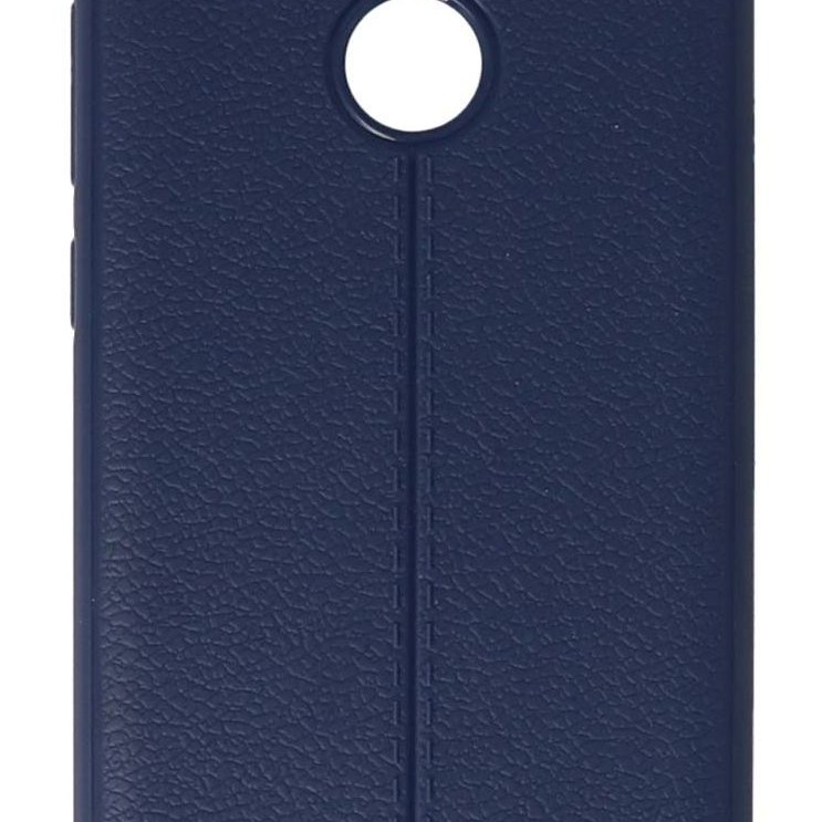 Auto Focus Back Cover Θήκη Σιλικόνης Σκούρο Μπλε (Xiaomi Redmi Note 5A Prime)