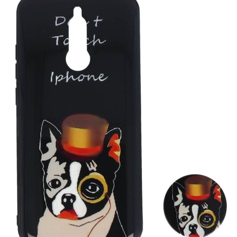 Back Cover Θήκη Με Σχέδιο Σκύλος Και Pop Socket (Xiaomi Redmi 8) Back Cover Θήκη Με Σχέδιο Σκύλος Και Pop Socket (Xiaomi Redmi 8)