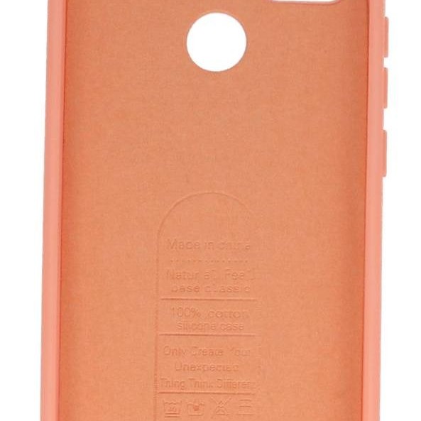 Θήκη Back Cover Silicone Case Σομόν (Xiaomi Redmi 9C)