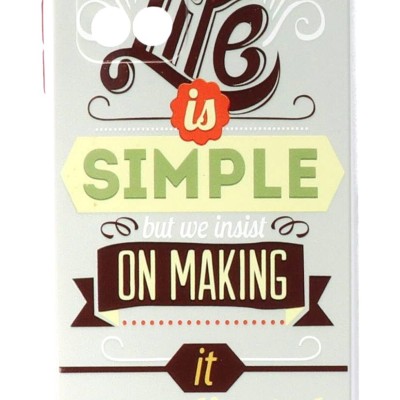 Back Cover Θήκη Σιλικόνης Με Σχέδιο Life Is Simple (Xiaomi Redmi 10) Back Cover Θήκη Σιλικόνης Με Σχέδιο Life Is Simple (Xiaomi Redmi 10)