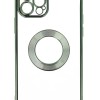 Back Cover Θήκη Σιλικόνης Με Τζαμάκι Κάμερας (Iphone 12 Pro)