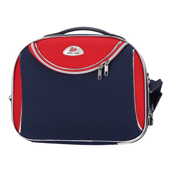 Easy Trip Unisex Νεσεσέρ Ταξιδίου σε Μπλε - Κόκκινο χρώμα Υφασμάτινο