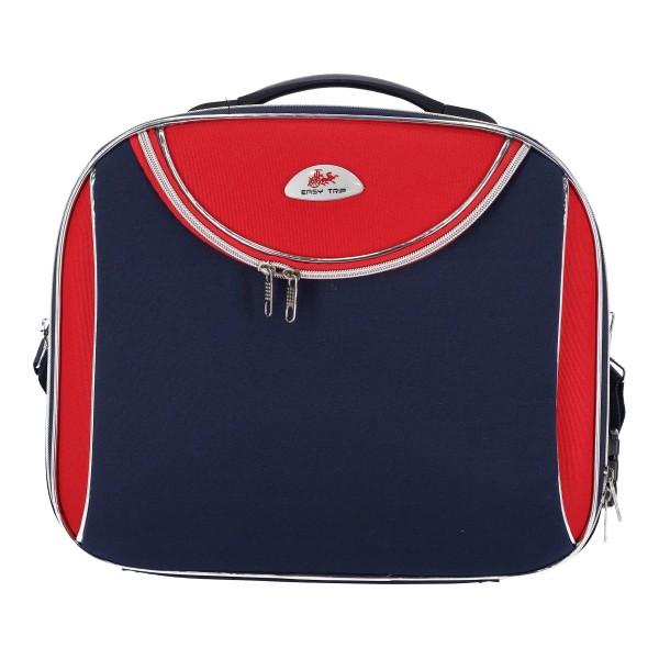 Easy Trip Unisex Νεσεσέρ Ταξιδίου σε Μπλε - Κόκκινο χρώμα Υφασμάτινο