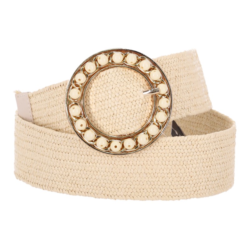 Deneb Accessori LYD6075 Γυναικεία Ψάθινη Ζώνη