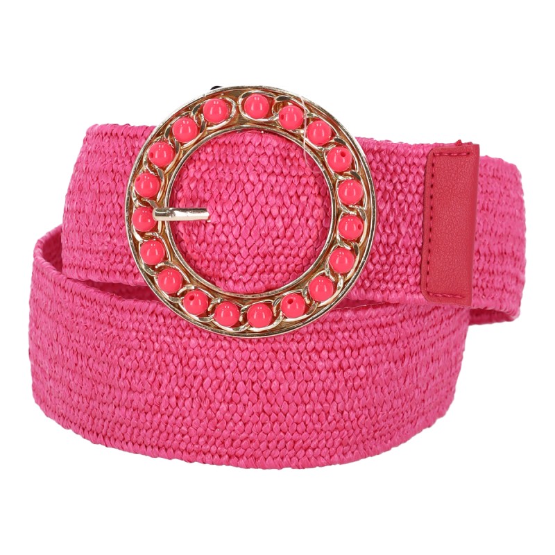 Deneb Accessori LYD6075 Γυναικεία Ψάθινη Ζώνη