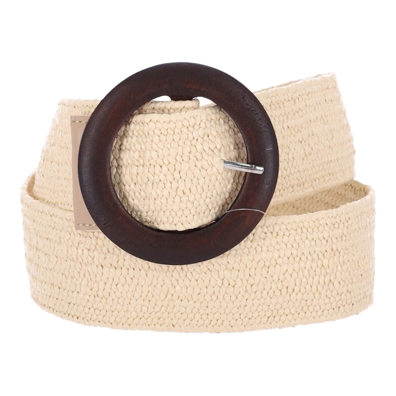 Deneb Accessori LY22557 Γυναικεία Ψάθινη Ζώνη