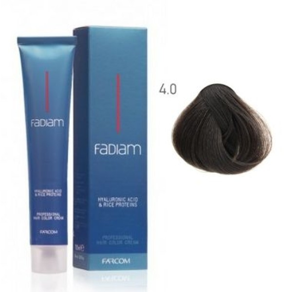 Βαφή μαλλιών FARCOM FADIAM 4.0 - καστανό