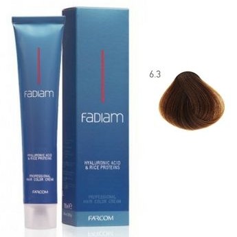 Βαφή μαλλιών FARCOM FADIAM 6.3 ξανθό σκούρο χρυσό