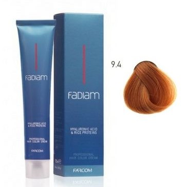 Βαφή Μαλλιών FARCOM FADIAM 9.4 Ξανθό Πολύ Ανοιχτό Χάλκινο