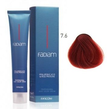 Βαφή μαλλιών FARCOM FADIAM 7.6 ξανθό κόκκινο